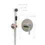 Встраиваемый комплект для биде со шлангом 120 см WasserKraft A04157