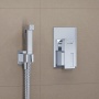 Встраиваемый комплект для биде со шлангом 120 см WasserKraft A15157