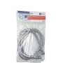 Шланг для душа Lemark LE8030S, двухзагибный, 150 см, хром