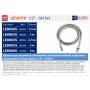 Шланг для душа Lemark LE8036S, вытяжной, двухзагибный, 150 см, хром
