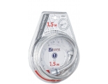 Шланг для душа Lemark LE8044P, 150 см, ПВХ, хром
