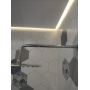 Кронштейн для верхнего душа Lemark LM8030C, настенный, круглый