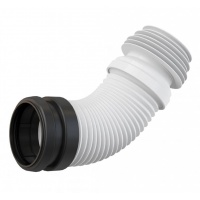 Гофра для унитаза 90 × 100/120, длина 230-450мм Alcadrain M9006