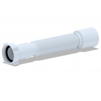 Гибкое соединение 1 1/2"гайка × 50 мм, длина 320-730мм, АНИ пласт K105