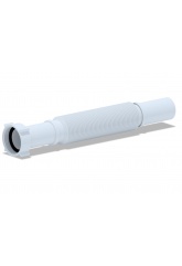 Гибкое соединение 1 1/4"гайка × 32 мм, длина 320-730мм, АНИ пласт K203