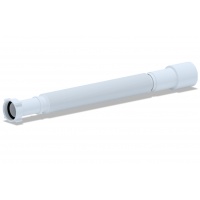Гибкое соединение 1 1/4"гайка × 40/50 мм, длина 541-1371мм, АНИ пласт K216