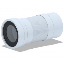 Гофра для унитаза 75/132 × 110, длина 310-840мм Ани пласт К721R