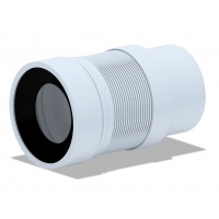 Гофра для унитаза 75/134 × 110, длина 190-370мм Ани пласт K821R