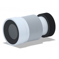 Гофра для унитаза 75/134 × 95/115, длина 230-530мм Ани пласт К828
