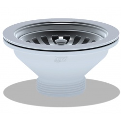 Выпуск для мойки 115мм чашка × 1 1/2"нр, АНИ Пласт M250