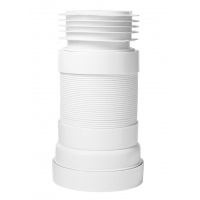 Гофра для унитаза 72/130 × 90/110, длина 260-550мм Vieir SG20 армированная