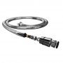 Шланг для душа Elghansa SHOWER HOSE SH005-New, растягивающийся 150-190 см, хром