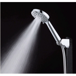 Лейка душевая Santrek Aqua OLS-245 хром, 5 режимов, 100 мм