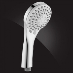 Лейка душевая Elghansa HAND SHOWER MH-023-Chrome/White, 3 режима, 85 мм