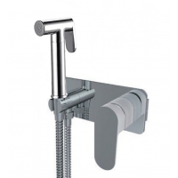 Смеситель с гигиеническим душем VIEIR V283553, встраиваемый, однорычажный, хром