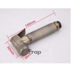 Лейка гигиеническая Frap F24-4, бронза