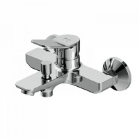 Смеситель для ванны и душа AM.PM X-Joy F85A10000, однорычажный, короткий излив