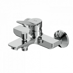 Смеситель для ванны и душа AM.PM X-Joy F85A10000, однорычажный, короткий излив