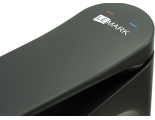 Смеситель для раковины Lemark Bronx LM3709BL, однорычажный, высокий Г-излив, черный