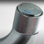 Смеситель для раковины Lemark Project LM4676C, кнопочный, средний излив