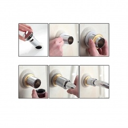 Выпуск хромированный Frap F66