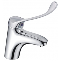 Смеситель для раковины Haiba HB1054, удлиненная локтевая ручка