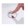 Донный клапан Vieir click-clack без перелива, белый