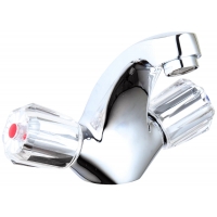 Смеситель для умывальника NAMI АГАТА Т2110-02-AG, двухвентильный