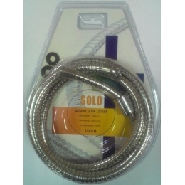 Шланг душевой люкс 150 см рус-конус блистер