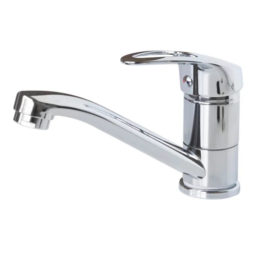 Смеситель для кухни Frap F4539-B однорычажный, длинный излив купить в интернет магазине Санрай73