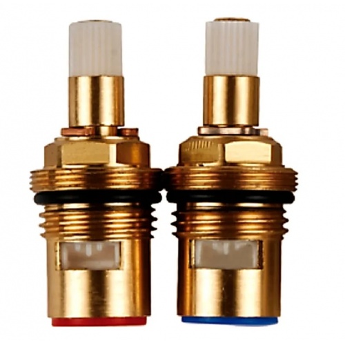 Кран-букса Gerhans керамическая 1/2", 180 градусов, 20 шлицов, 2 шт в блистере купить в интернет магазине Санрай73