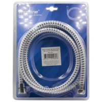 Шланг для душа Mixline MIX-5-150, ПВХ, хром/белый