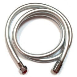 Шланг для душа Santrek Aqua SB-01-150, ПВХ оплётка, свободное вращение, серебро