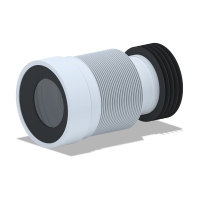 Гофра К828R для унитаза Ани 230/570