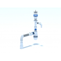 Сифон С0315 для умывальника Ани с носиком