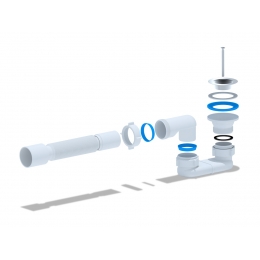 Сифон Е015 для душевого поддона Ани