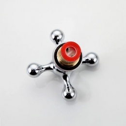 Кран-букса 1/2 кер. с мет. мах. КРЕСТ FRAP