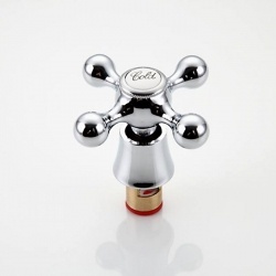 Кран-букса 1/2 кер. с мет. мах. КРЕСТ FRAP