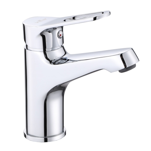 Смеситель для раковины VIEIR V023511, однорычажный, короткий излив, хром купить в интернет магазине Санрай73