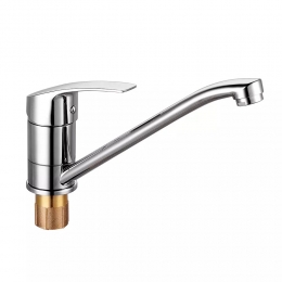 Смеситель для кухни VIEIR V204022, однорычажный,  длинный излив