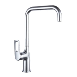 Смеситель для кухни VIEIR V293521, однорычажный, высокий Г-излив, хром