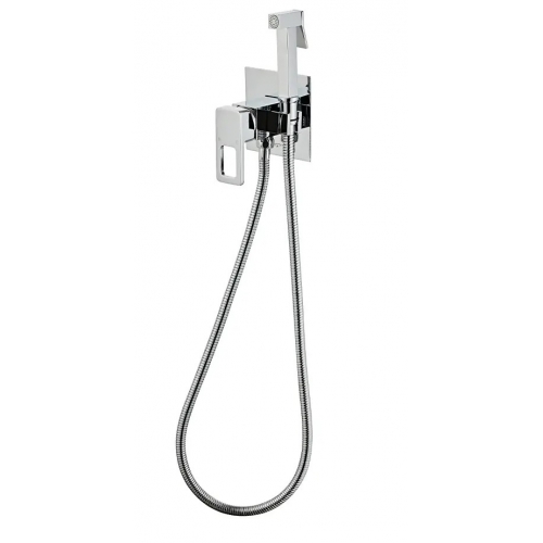 Смеситель с гигиеническим душем VIEIR V353551, встраиваемый, однорычажный, хром купить в интернет магазине Санрай73