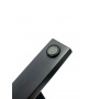 Смеситель для раковины VIEIR V393512C, однорычажный, высокий Г-излив, черный