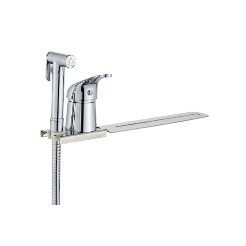 Смеситель с гигиеническим душем VIEIR V502555, на унитаз, однорычажный купить в интернет магазине Санрай73