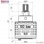 Картридж 50 bar керамический низкий D35 Elghansa SPARES KL-35-500-Blister