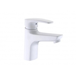 Смеситель для умывальника Elghansa MONICA WHITE 1622519-White однорычажный, белый