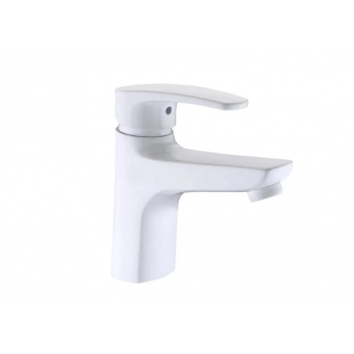 Смеситель для умывальника Elghansa MONICA WHITE 1622519-White однорычажный, белый купить в интернет магазине Санрай73