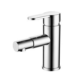 Смеситель для умывальника Elghansa DYNAMIC 1636338, поворотный излив, однорычажный