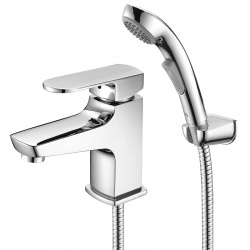 Смеситель для умывальника с гигиеническим душем Elghansa SCARLETT 16B2225 однорычажный