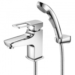 Смеситель для умывальника с гигиеническим душем Elghansa SCARLETT NEW 16B2245 однорычажный